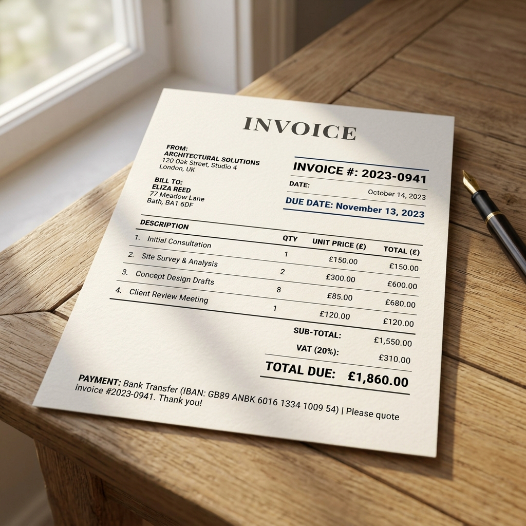 Invoice generator example