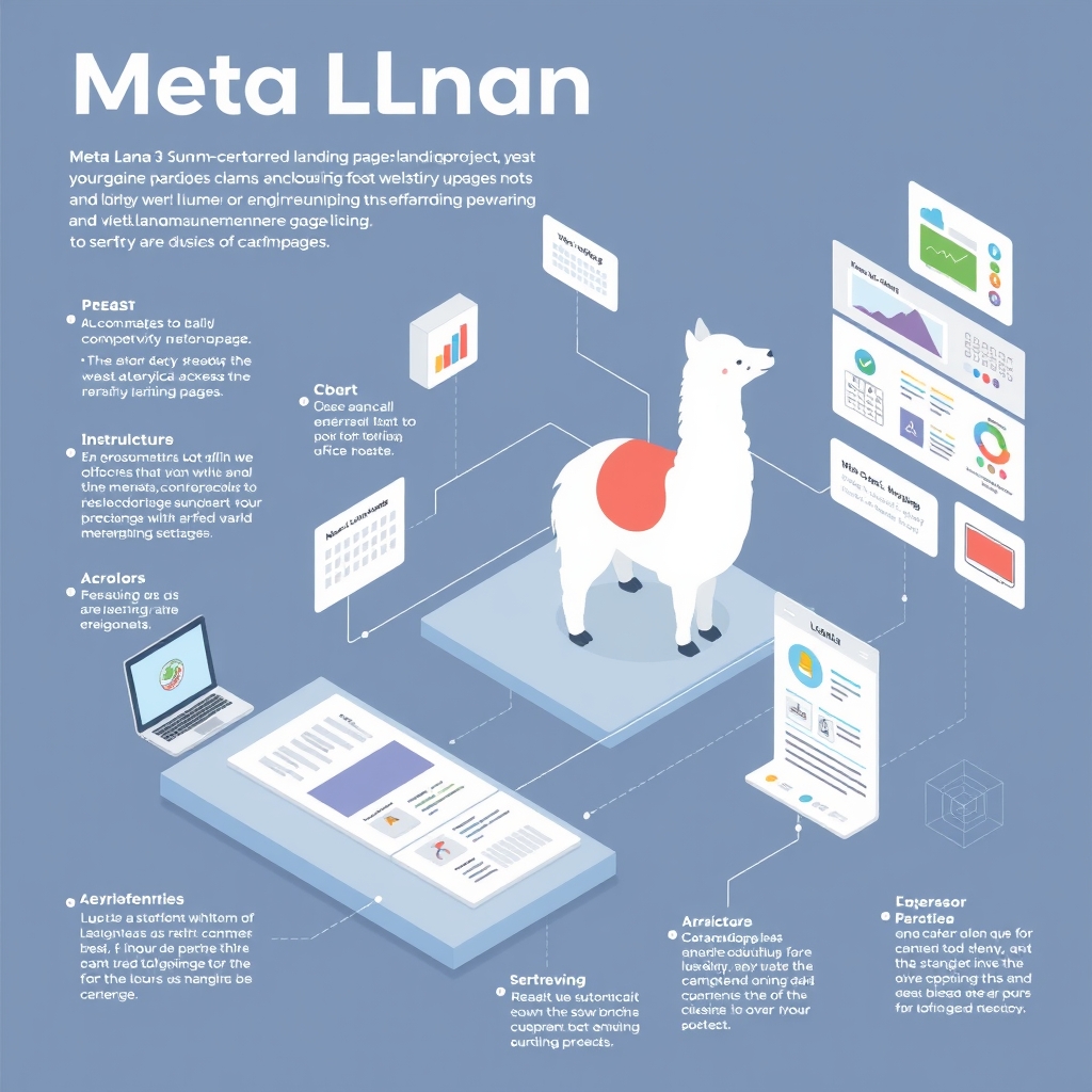 Meta Llama 3: AI Landing Pages
